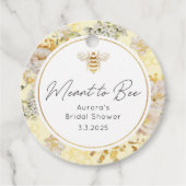 Moest bij sticker. Bij bruidsdouche Bedankjes Labels (Voorkant)