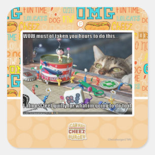 Moet aantal uren hebben vierkante sticker