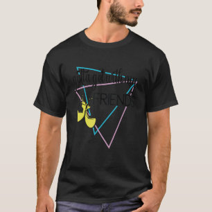 Moet bij mijn vrienden bruidsmeisje 90s vrijgezell t-shirt