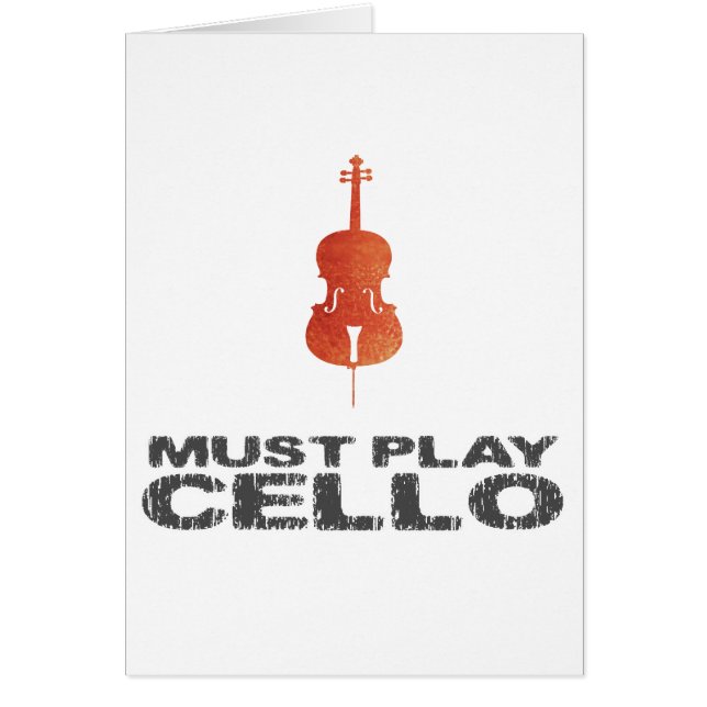 Moet Cello afspelen (Voorkant)