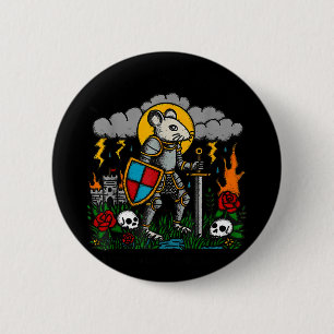 Moet Doorgaan Want Weet Niet Wat Anders Te Doen Qu Ronde Button 5,7 Cm
