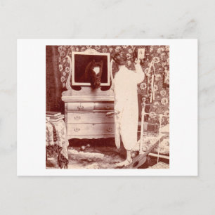 Moet een jasje zijn van afgelopen nacht  grappighe briefkaart