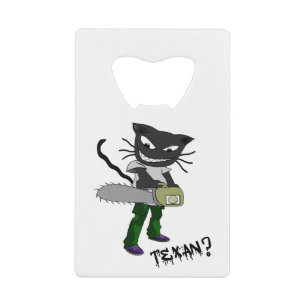 Moet een Texaan zijn Kredietkaart Flessenopener