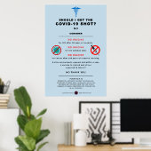 Moet ik de Shots nemen? Poster (Thuiskantoor)