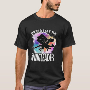 Moet ik de vleugel leider boekachtig, wingleader s t-shirt