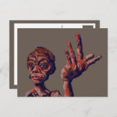 moet ik wachten briefkaart (Voorkant / Achterkant)