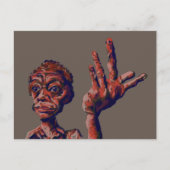 moet ik wachten briefkaart (Voorkant)