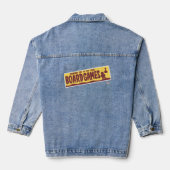 Moet krijgen Boardgames Toeristisch Thema Denim Jacket (Achterkant)