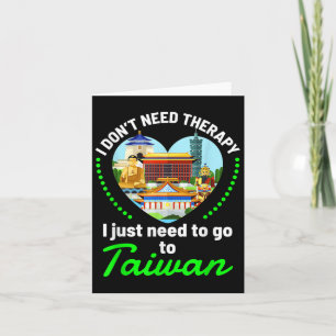 Moet naar Taiwan gaan Grappige reisliefhebber Quot Kaart