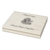 Moet ontsnappen...Het Potted Created Rubber stempe Rubberstempel (Stempel)