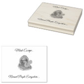 Moet ontsnappen...Het Potted Created Rubber stempe Rubberstempel (Gestempeld)