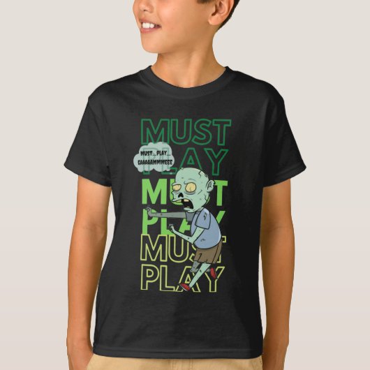 Moet Spel Zombie T-shirt (Voorkant)