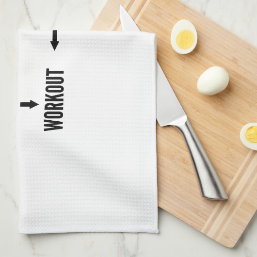 Moet u werken theedoek (Quarter Fold)