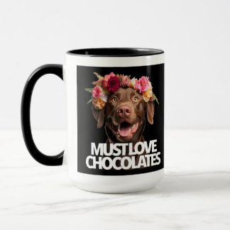Moet van Chocolade bruine labs labrador retriever Mok