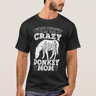 Moezel Paard Dier Ezel Moeder T-shirt