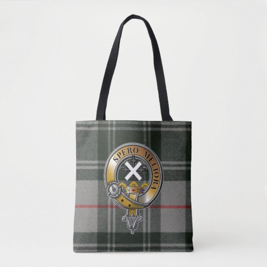 Moffat Tartan & Badge Draagtas (Voorkant)