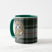 Moffat Tartan & Badge Mok (Voorkant links)