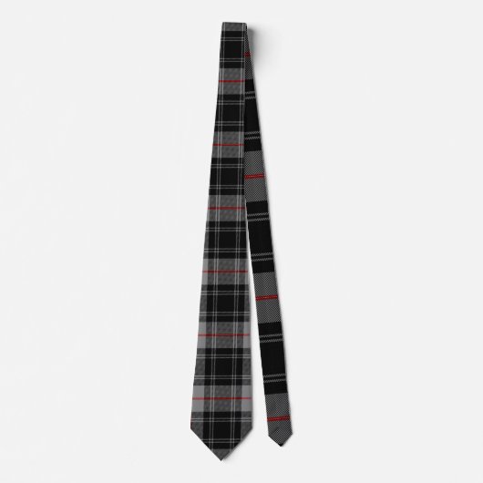 Moffat Tartan Print Stropdas (Voorkant)