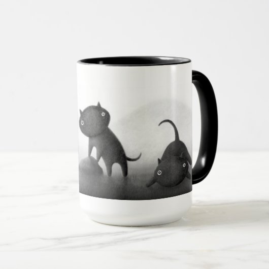 "Mog" mok 2 (Voorkant rechts)