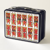 Mog Tiki Warrior Lunch Box (Achterkant)