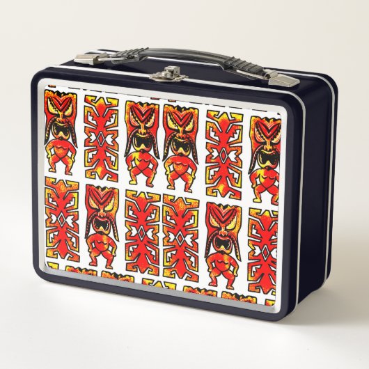 Mog Tiki Warrior Lunch Box (Voorkant)