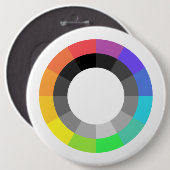 MOGAI LGBT GROTE BUTTON (Voorkant /achterkant)