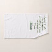 "Moge al je problemen kleiner zijn" Schets 2 Handdoek (Handdoek)