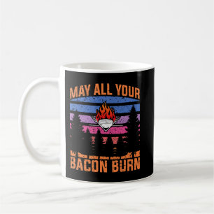 Moge al uw Bacon branden grillen Steak koken Bijen Koffiemok