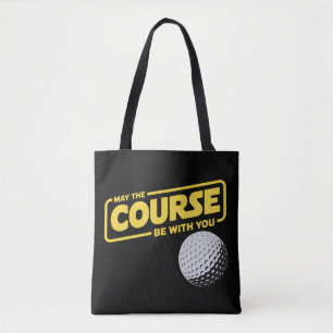 Moge de baan met je zijn Funny Golf Golfen Draagtas