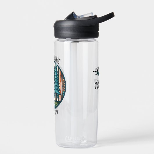 Moge de baan met u zijn Disc Golf Waterfles (Links)