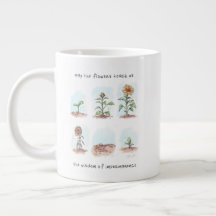 Moge de bloemen Quote