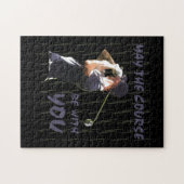 Moge de cursus bij jullie grappige Golfing zijn Legpuzzel (Horizontaal)