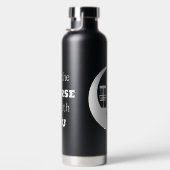 Moge de Cursus bij U zijn | Disc Golf Humor Waterfles (Rechts)