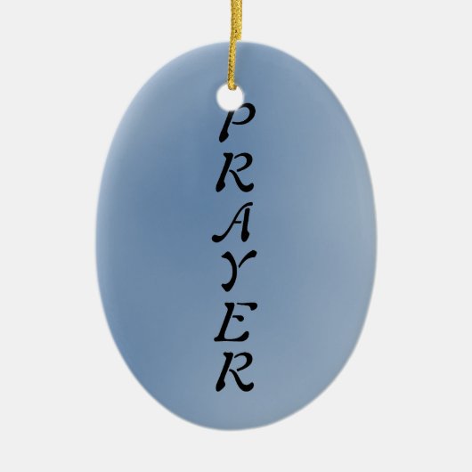 Moge de Heer over u waken (Genesis 31:49) Keramisch Ornament (Voorkant)