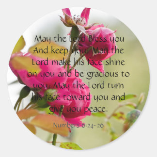 Moge de Heer u zegenen Sticker