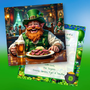 Moge de Ierse geluk met je zijn! St. Patrick's Kaart