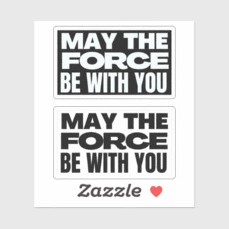 Moge de kracht bij u zijn sticker