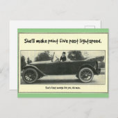 "Moge de vierde bij je zijn" Briefkaart (Voorkant / Achterkant)