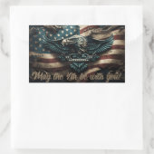 Moge de vierde met je Eagle zijn Rechthoekige Sticker (Tas)