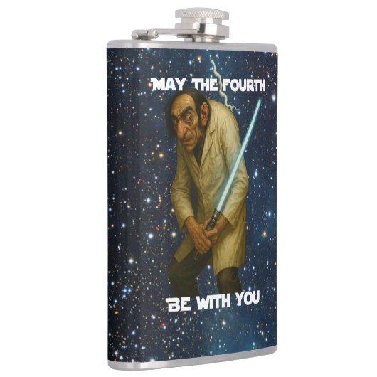 Moge de Vierde met u zijn (Wiskunde-ter)! Heupfles (Rechts)