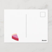 Moge de vork bij je zijn verjaardagstaart Briefkaa Briefkaart (Achterkant)