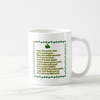 Moge de weg omhoog gaan om je te ontmoeten. koffiemok