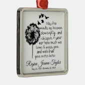 Moge de winden van de Hemelse Memorial Ornament (Rechts)