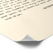 Moge er vandaag vrede heersen binnen poster (Hoek)