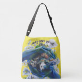 Moge er vrede heersen op aarde Internationale arti Crossbody Tas (Achterkant)