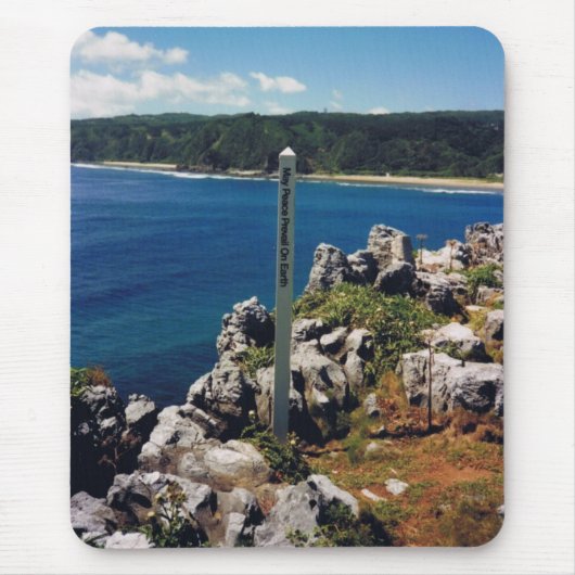 Moge er vrede heersen op aarde! muismat (Voorkant)