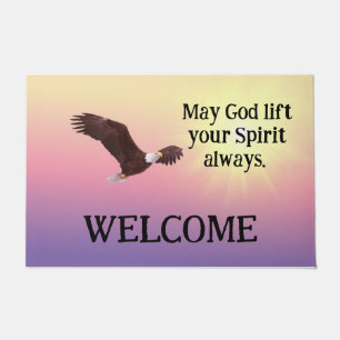 Moge God Eagle Door Mat