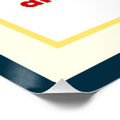 Moge God U het Verlangen van Uw Hart Poster geven Perfect Poster (Hoek)