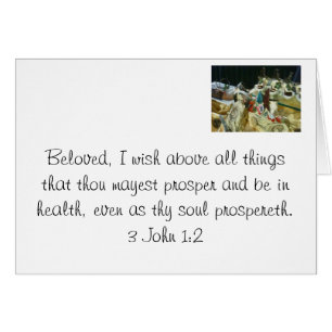 Moge God u zegenen met welvaart