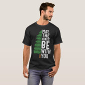 Moge het bos bij u zijn t-shirt (Voorkant volledig)